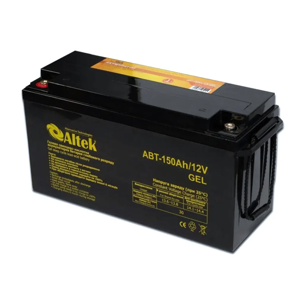 Аккумулятор Altek ABT-150Аh/12V Gel (2114223)