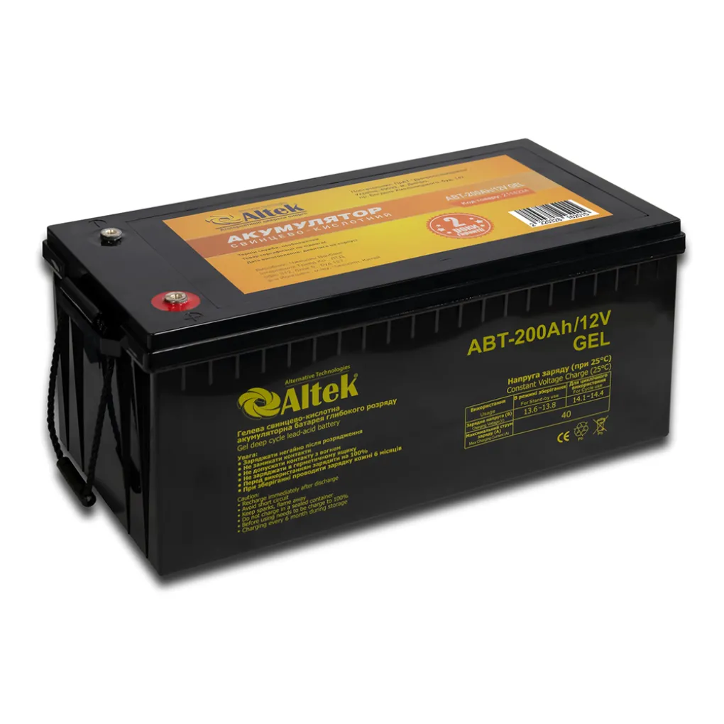 Акумулятор Altek ABT-200Аh/12V Gel (2114224)