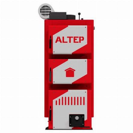 Твердотопливный котел Altep Classic Plus 12 кВт (с автоматикой и вентилятором)