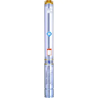 Скважинный центробежный насос Dongyin 3SEm1.8/10 0.25кВт 45(30) л/мин Ø80 мм, 25 м кабель (777401)