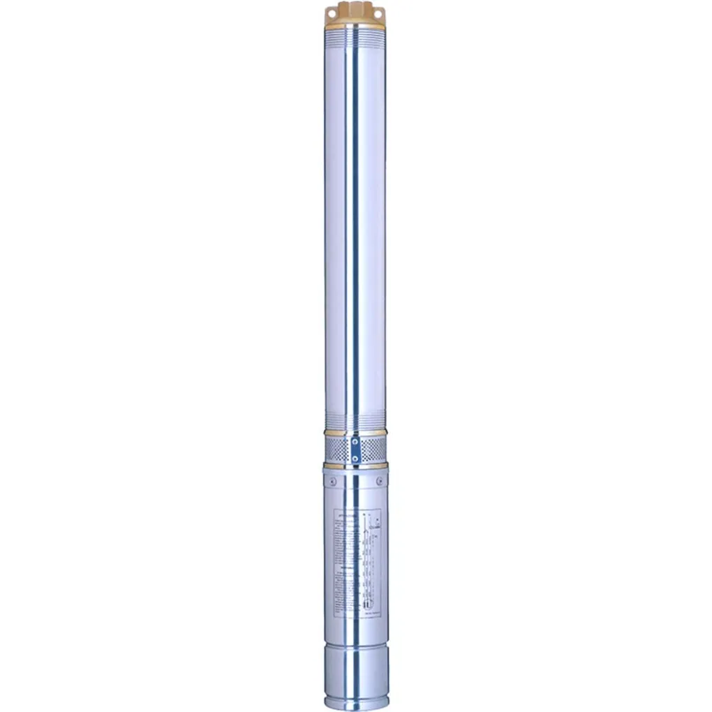Скважинный центробежный насос Dongyin 4SDm4/14 1.1кВт100(67) л/мин Ø102 мм 2.2. м кабель (777133)- Фото 1