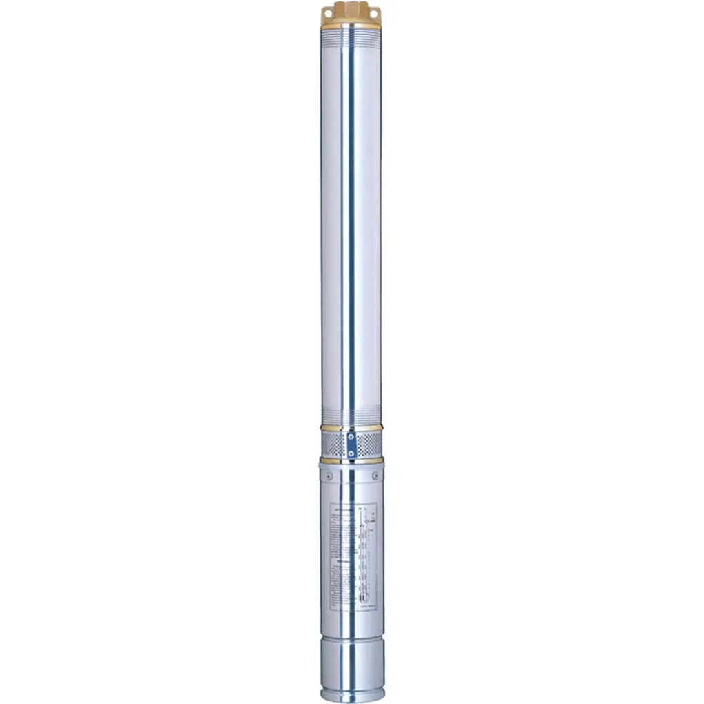 Скважинный центробежный насос Dongyin 4SDm10/14 2.2кВт 240(165) л/мин Ø102 мм, 3 м кабель (777164)
- Фото 1