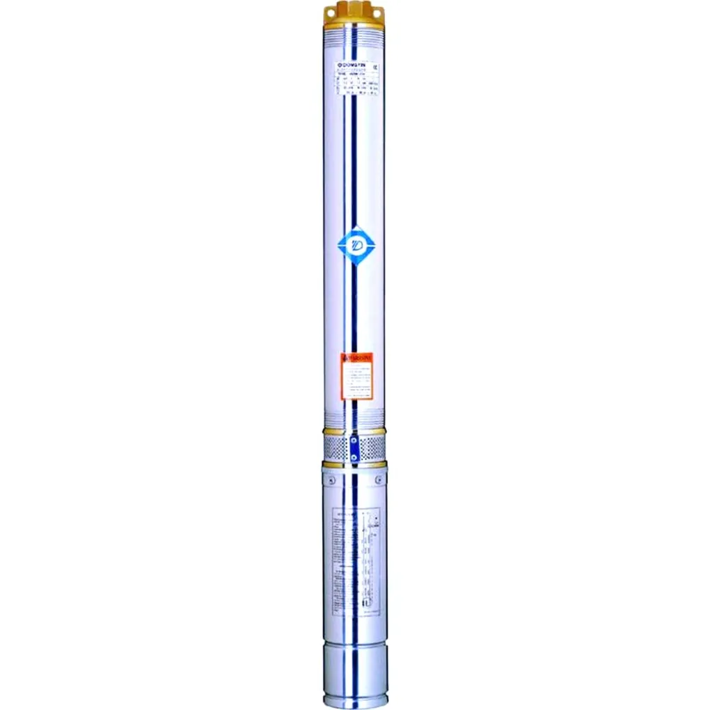 Скважинный центробежный насос Dongyin 3SEm1.8/10 0.25кВт 45(30) л/мин Ø80 мм, 25 м кабель (777401)- Фото 1