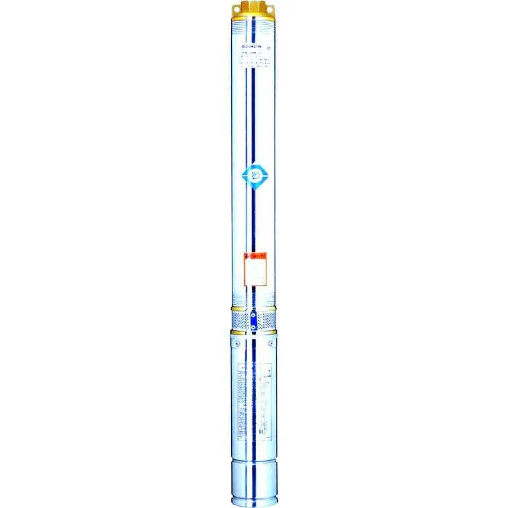 Скважинный центробежный насос Dongyin 3SEm1.8/20 0.55кВт 45(30) л/мин Ø80 мм, 40 м кабель (777403)
- Фото 1