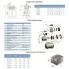 Насосна станція AquaticaLeo 0.9 кВт AJm90A3/UA 85 л/хв 24 л- Фото 3