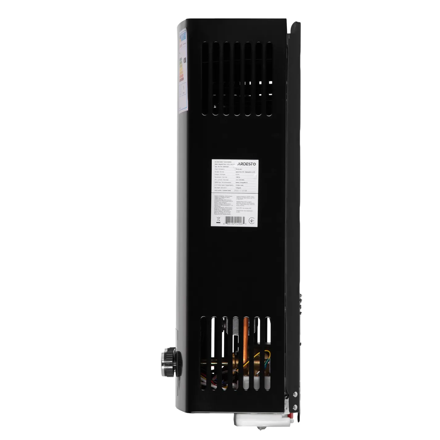Газова колонка Ardesto X2 TFGBH-10B-X2-BLACK чорний - Фото 2