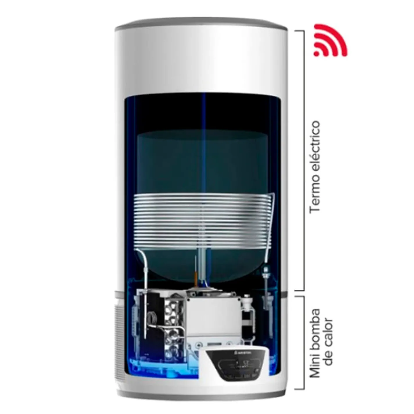 Бойлер электрический Ariston Lydos Hybrid WI-FI 100 - Фото 1