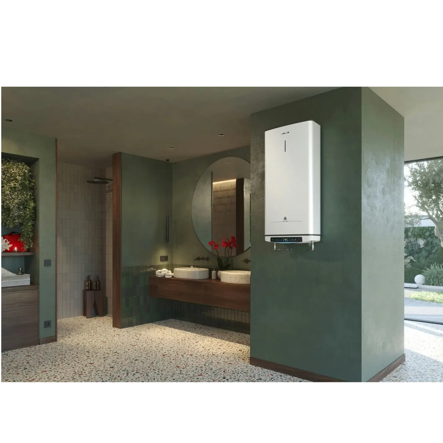 Бойлер электрический Ariston Velis Pro Dry WIFI 100 EU (3100910) - Фото 2
