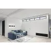 Горизонтальный дизайнерский радиатор Arttidesign Livorno II G 4/272/2200/50 черный матовый- Фото 4