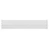 Горизонтальний радіатор Arttidesign Livorno ІІ G 5/340/1200/50 білий матовий- Фото 3