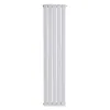 Трубчатый вертикальный радиатор Arttidesign Livorno II 5x1600x340 белый матовый- Фото 2