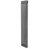 Трубчастый радиатор Arttidesign Bari II 6/1800/290 вертикальный серый- Фото 1