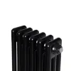 Трубчастый радиатор Arttidesign Bari III 6/1800/290 вертикальный черный- Фото 3