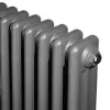 Трубчастый радиатор Arttidesign Bari III G 13/600/605 горизонтальный серый- Фото 2