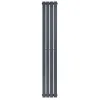 Трубчастий радіатор Arttidesign Terni 4/1800/236 вертикальний сірий- Фото 2