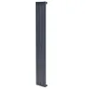Трубчастый радиатор Arttidesign Terni 4/1800/236 вертикальный серый- Фото 1