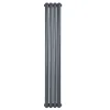 Трубчастый радиатор Arttidesign Verona 4/1800/300 вертикальный серый- Фото 2