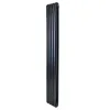 Трубчастий радіатор Arttidesign Verona 4/1800/300 вертикальний чорний- Фото 1