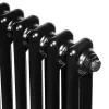 Вертикальный радиатор Arttidesign Bari II 10/1500/470/50 черный матовый- Фото 3