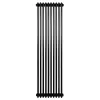 Вертикальный радиатор Arttidesign Bari II 10/1800/470/50 черный матовый- Фото 4