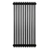 Вертикальный радиатор Arttidesign Bari II 12/1200/560/50 черный матовый- Фото 2