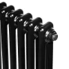 Вертикальный радиатор Arttidesign Bari II 12/1200/560/50 черный матовый- Фото 3