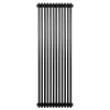 Вертикальний радіатор Arttidesign Bari II 12/1500/560/50 чорний матовий- Фото 2