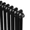 Вертикальный радиатор Arttidesign Bari II 12/1500/560/50 черный матовый- Фото 3