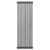 Вертикальный радиатор Arttidesign Bari II 12/1800/560/50 серый матовый- Фото 2