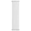 Вертикальний радіатор Arttidesign Bari II 8/1500/380/50 білий матовий- Фото 3