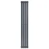 Вертикальный радиатор Arttidesign Terni 4/1800/236/50 серый матовый- Фото 2