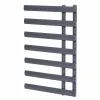 Водяной полотенцесушитель Arttidesign Eze 7x780x500 серый матовый- Фото 1