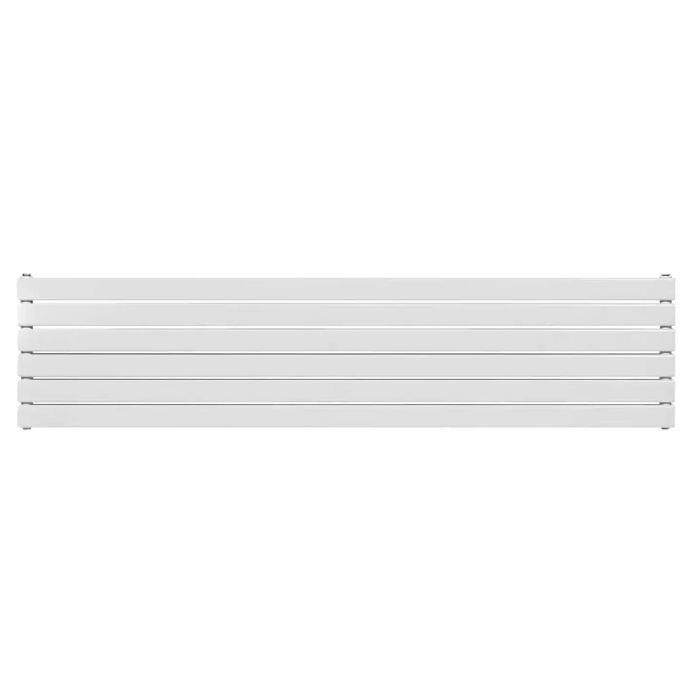Горизонтальный радиатор Arttidesign Livorno II G 6/408/1600/50 белый матовый - Фото 1