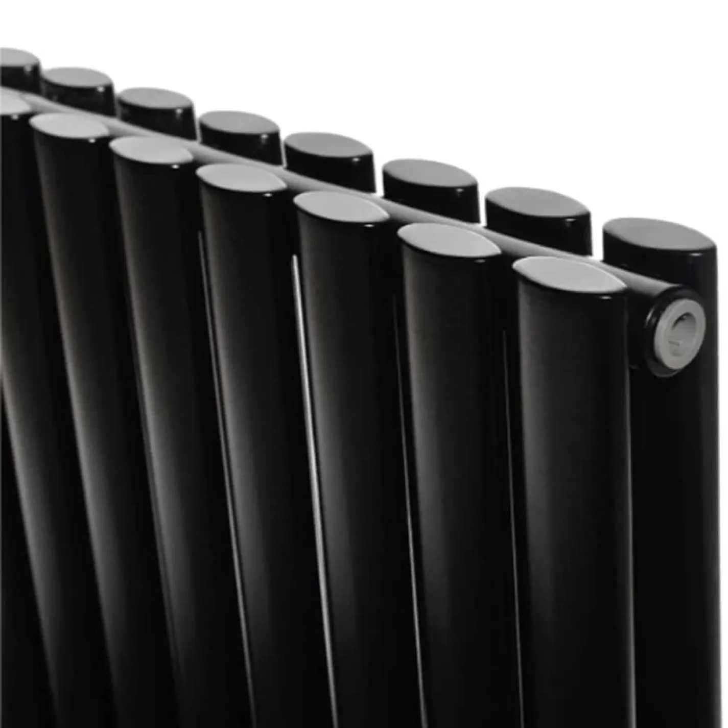 Трубчатый радиатор Arttidesign Rimini II G 10/550/590/50 черный горизонтальный - Фото 2