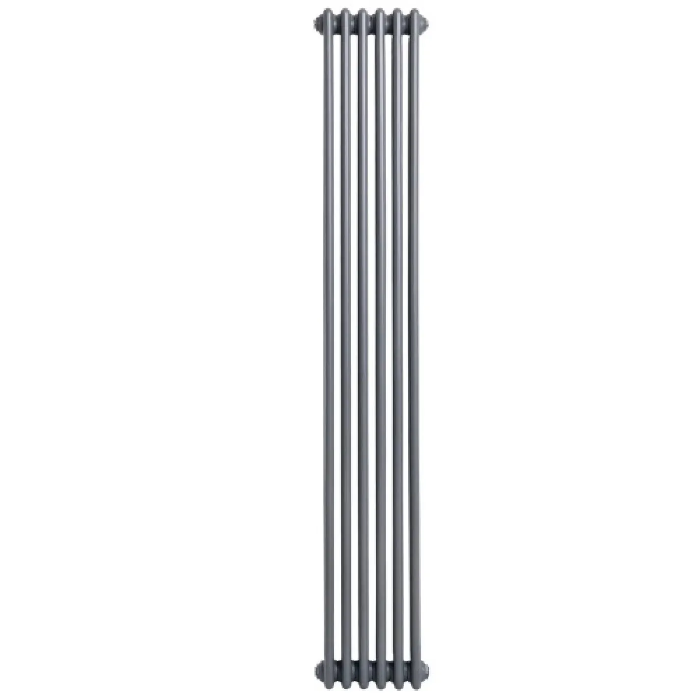 Трубчастый радиатор Arttidesign Bari II 6/1800/290 вертикальный серый - Фото 1