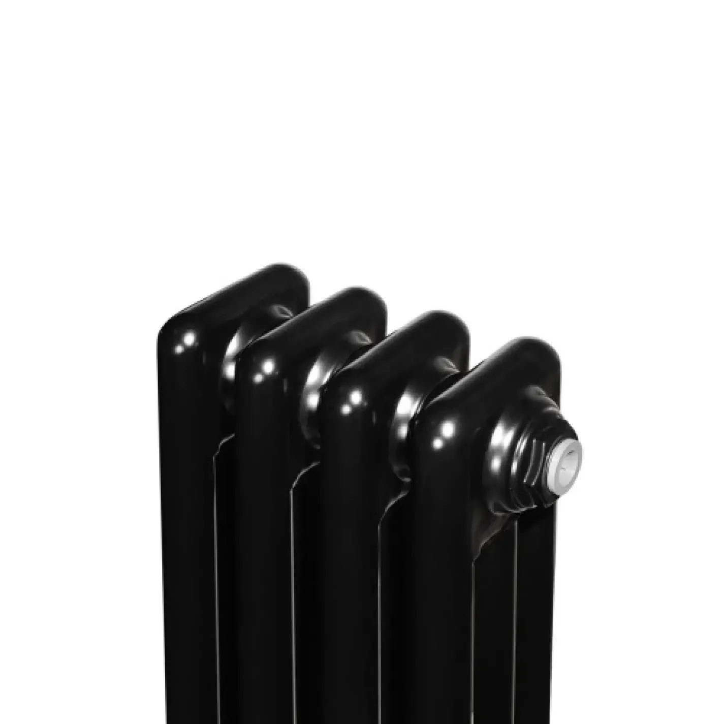 Трубчастий радіатор Arttidesign Bari III 4/1800/200 вертикальний чорний - Фото 2