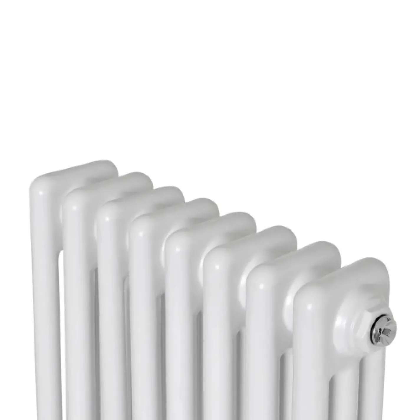 Трубчастый радиатор Arttidesign Bari III 8/1800/380 вертикальный белый - Фото 2