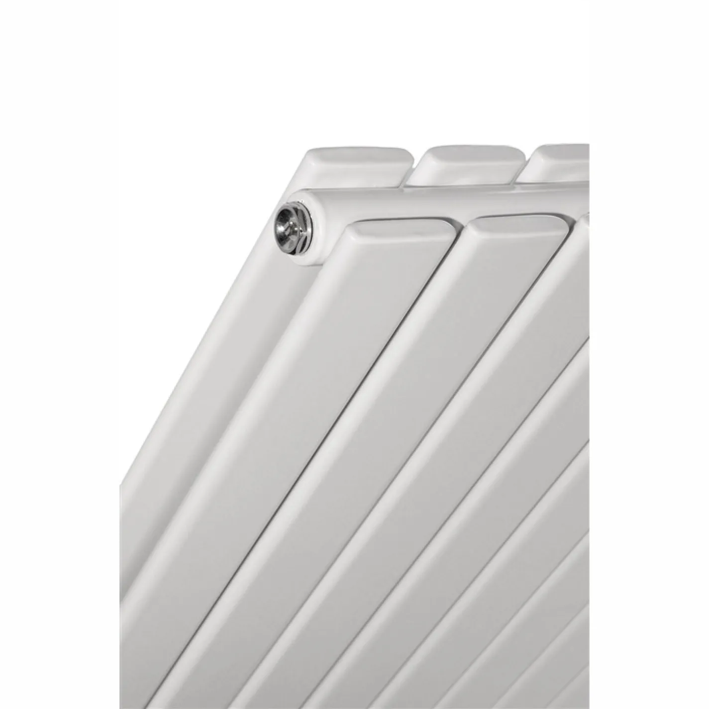 Трубчастый радиатор Arttidesign Livorno II G 8/544/600 горизонтальный белый матовый - Фото 1
