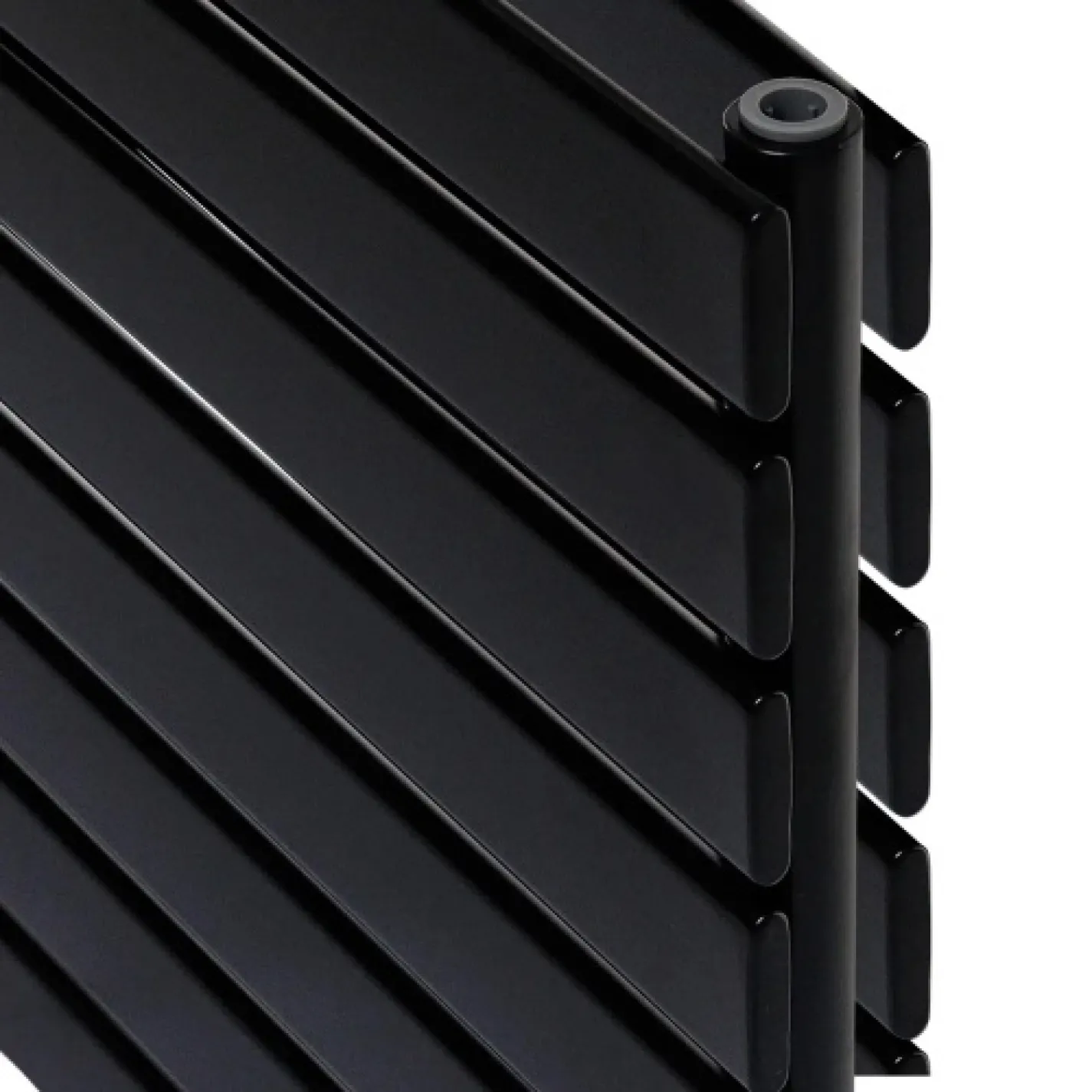 Трубчастый радиатор Arttidesign Livorno II G 8/544/800 горизонтальный черный - Фото 2