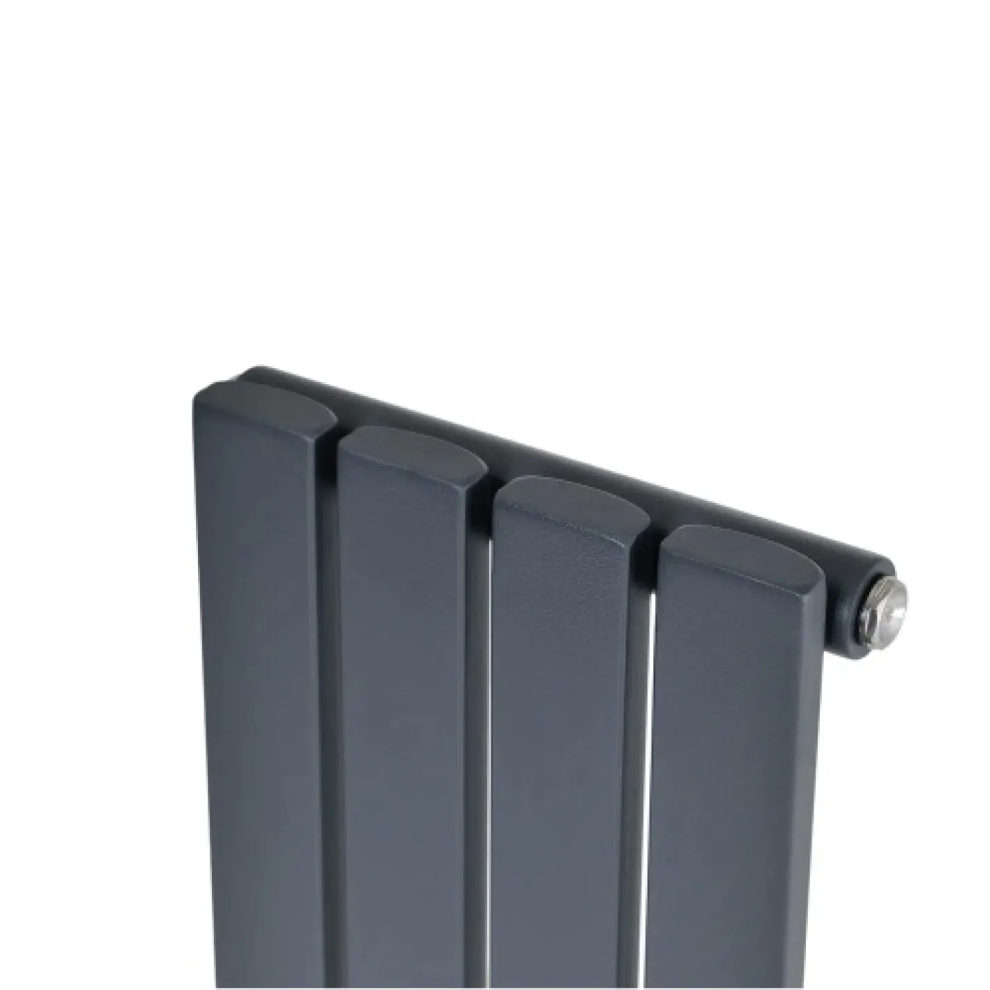 Трубчатый радиатор Arttidesign Terni 4/1500/236 вертикальный серый - Фото 2