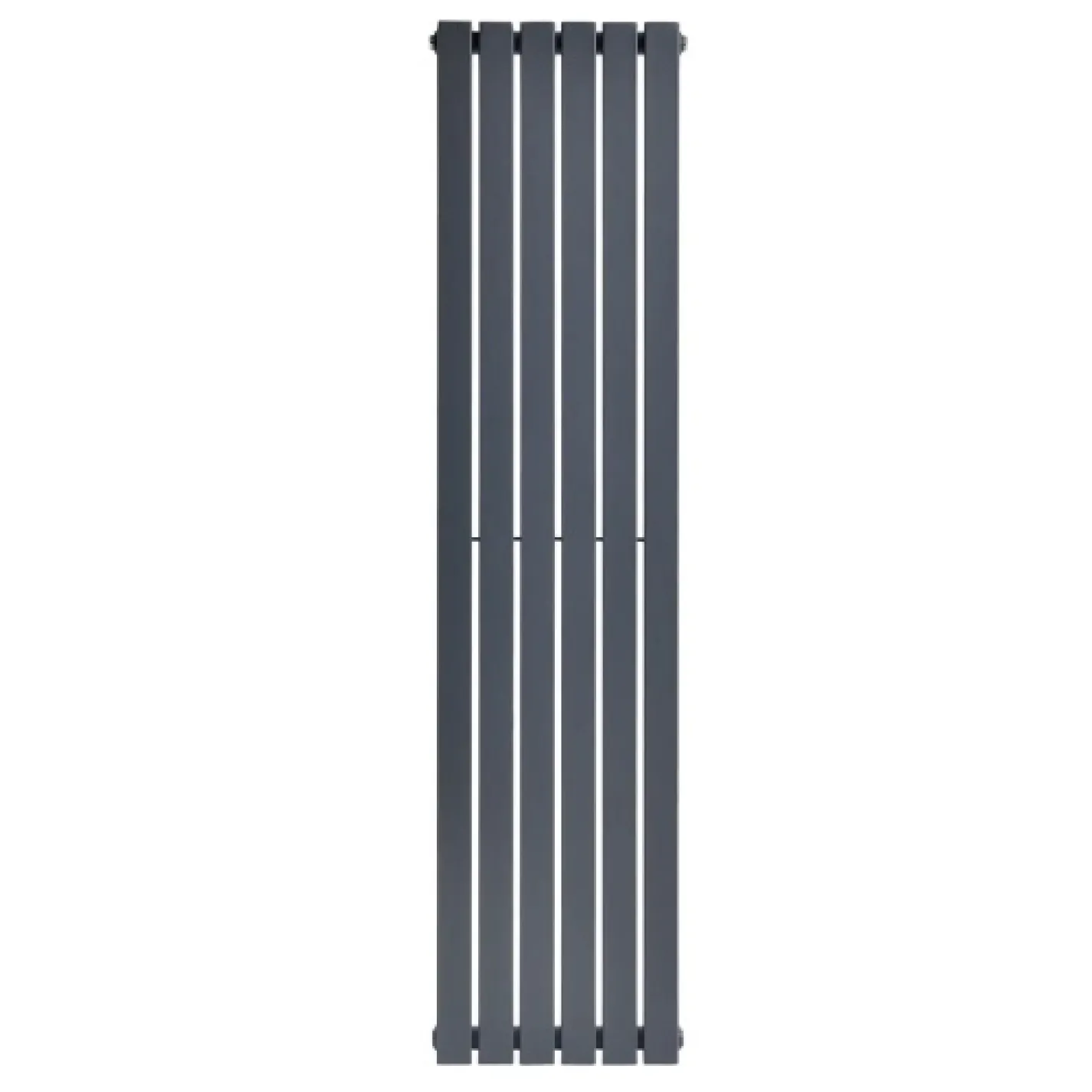 Трубчастый радиатор Arttidesign Terni 6/1500/354 вертикальный серый - Фото 1