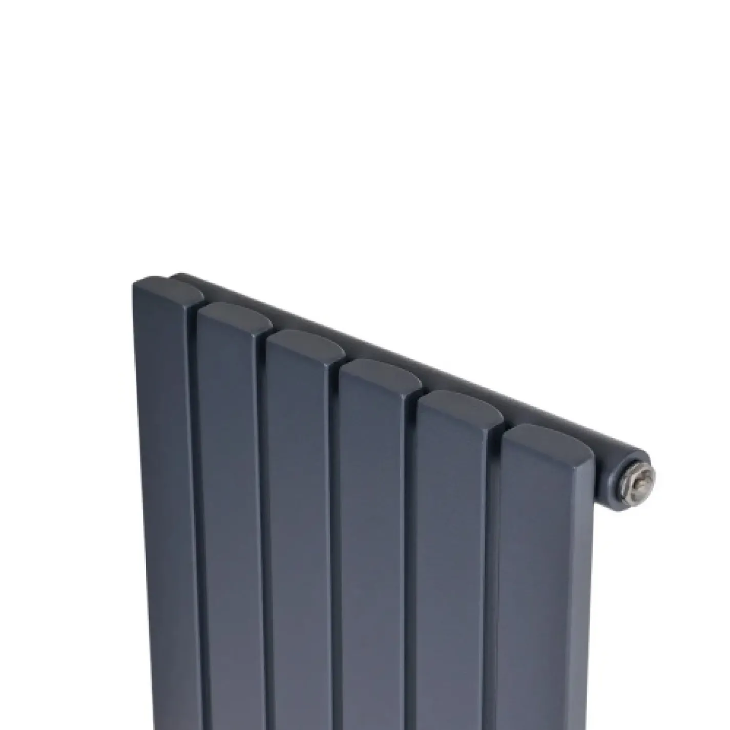 Трубчастый радиатор Arttidesign Terni 6/1500/354 вертикальный серый - Фото 2