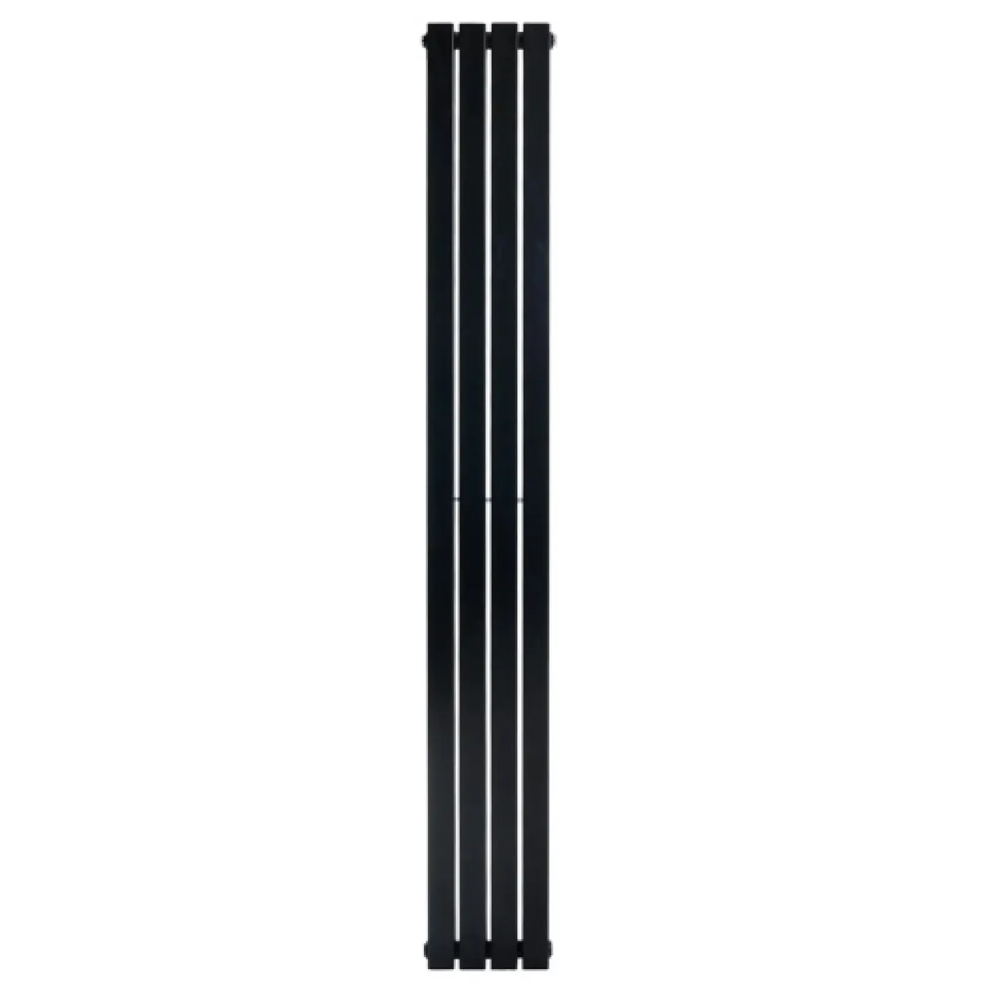 Трубчастый радиатор Arttidesign Terni II 4/1800/236/50 вертикальный черный - Фото 1