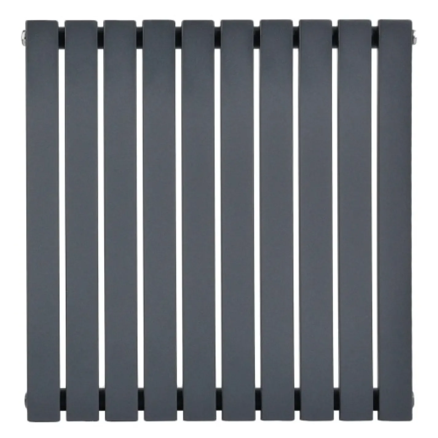 Трубчастый радиатор Arttidesign Terni II G 10/590/600 горизонтальный серый - Фото 1