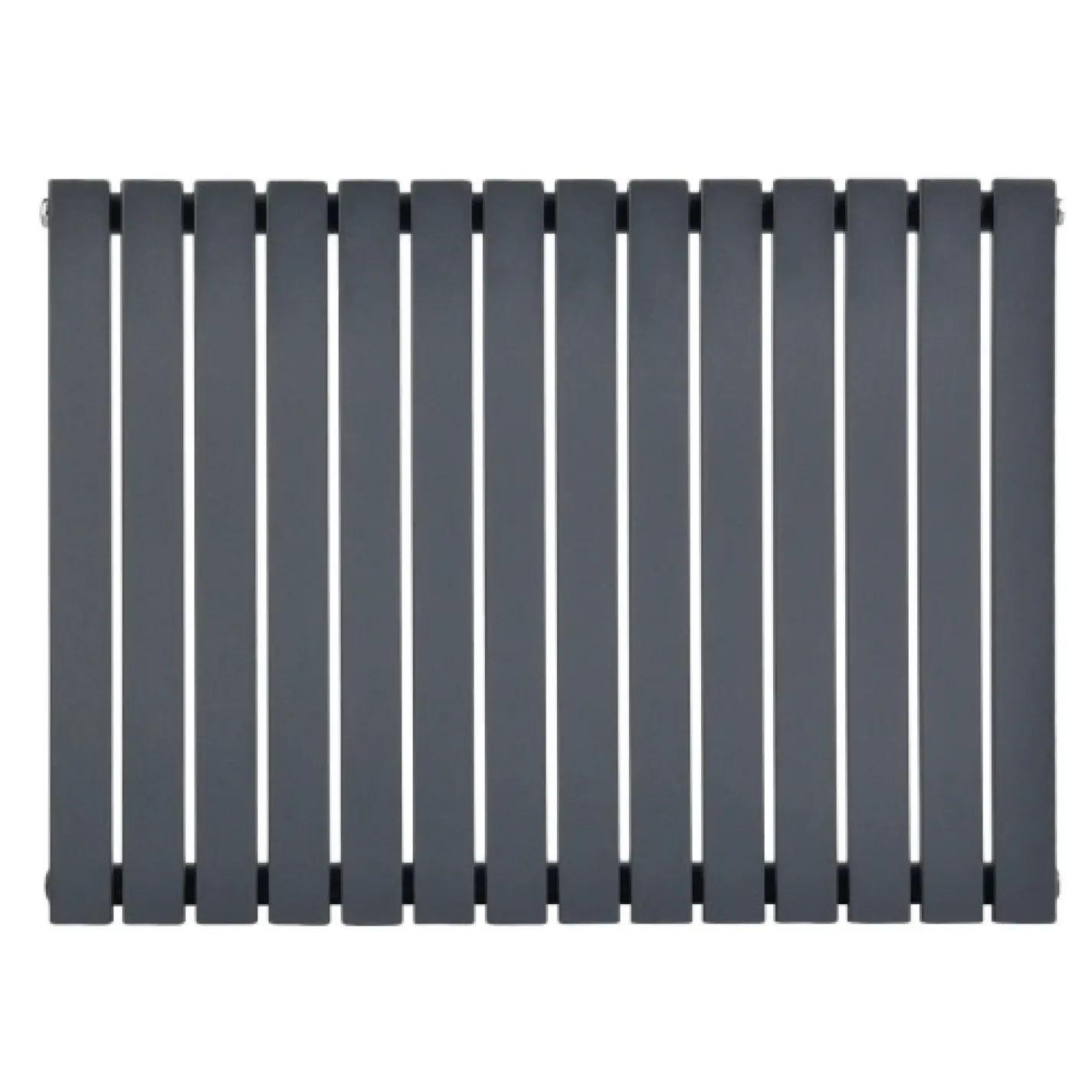 Трубчастий радіатор Arttidesign Terni ІІ G 14/826/600 горизонтальний сірий - Фото 1