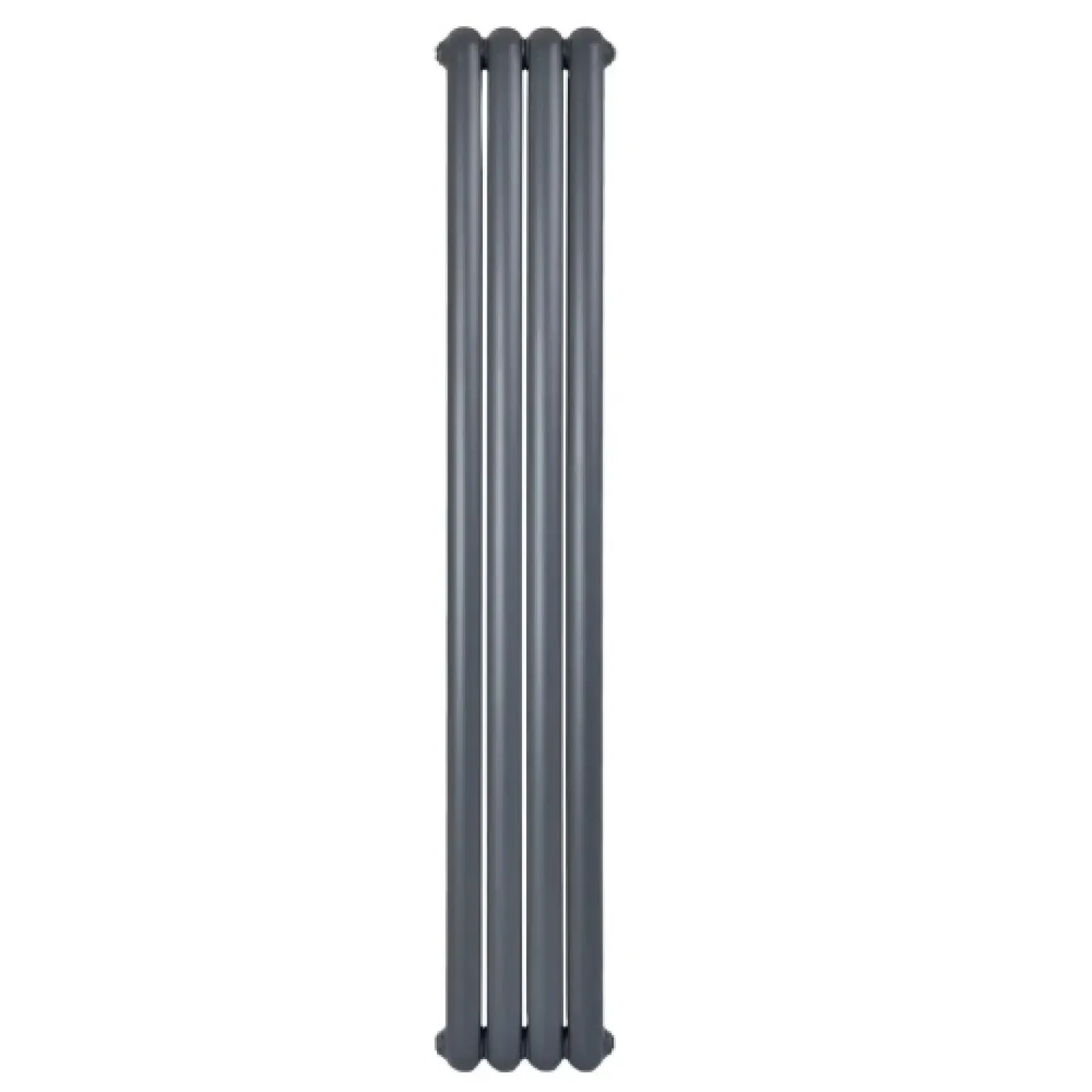 Трубчастый радиатор Arttidesign Verona 4/1800/300 вертикальный серый - Фото 1
