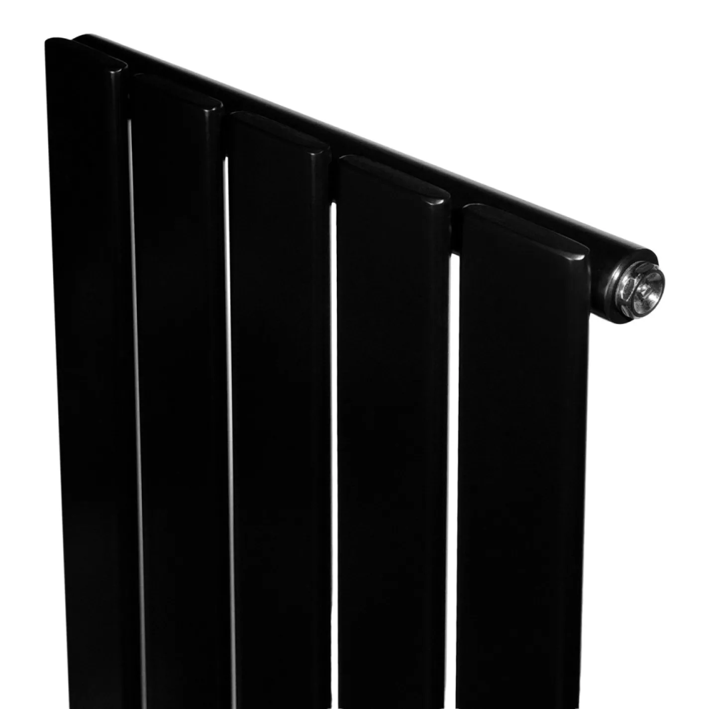 Вертикальный радиатор отопления Arttidesign Livorno 5/1800/340 черный - Фото 2