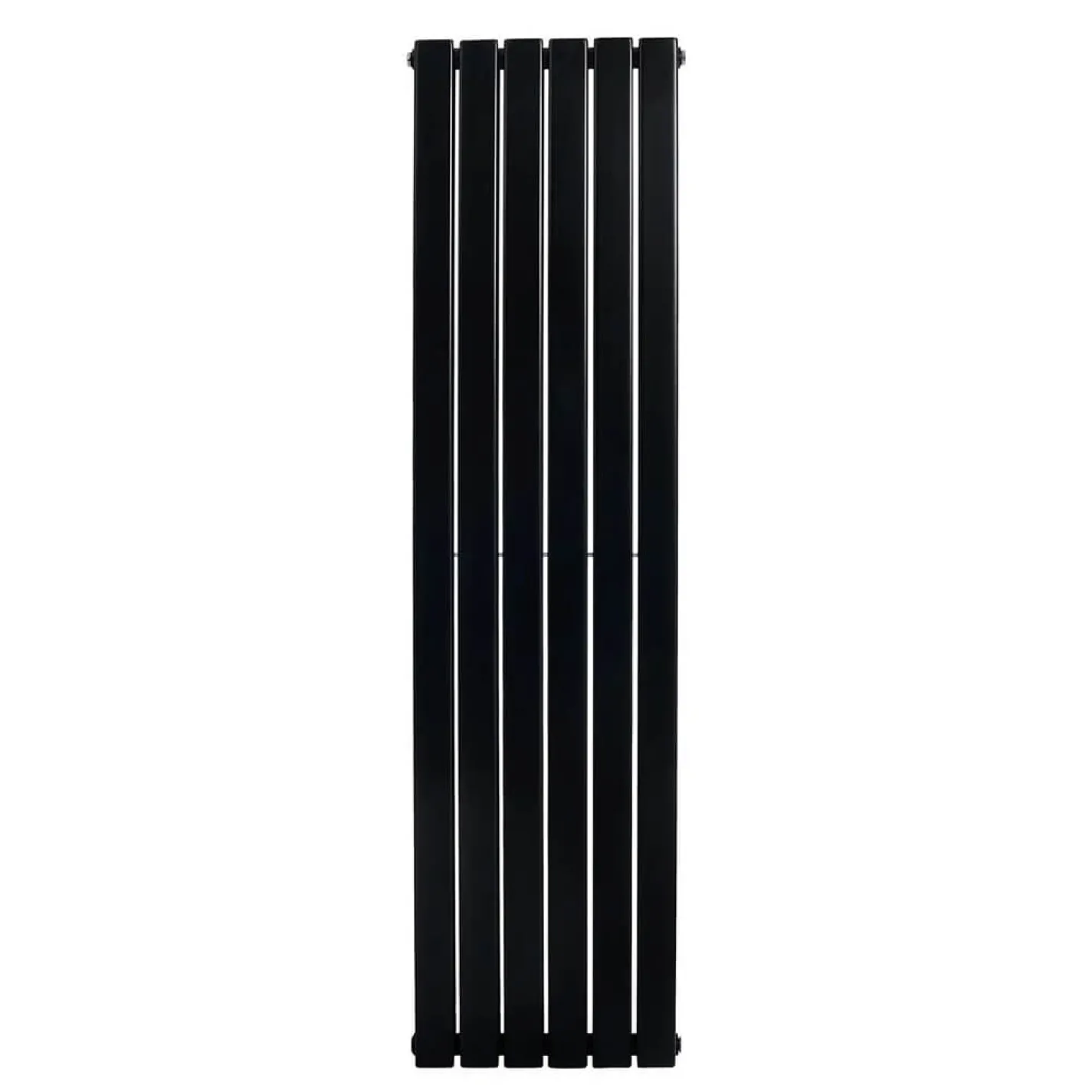 Вертикальный радиатор Arttidesign Livorno II 6/1200/408/50 черный матовый - Фото 1