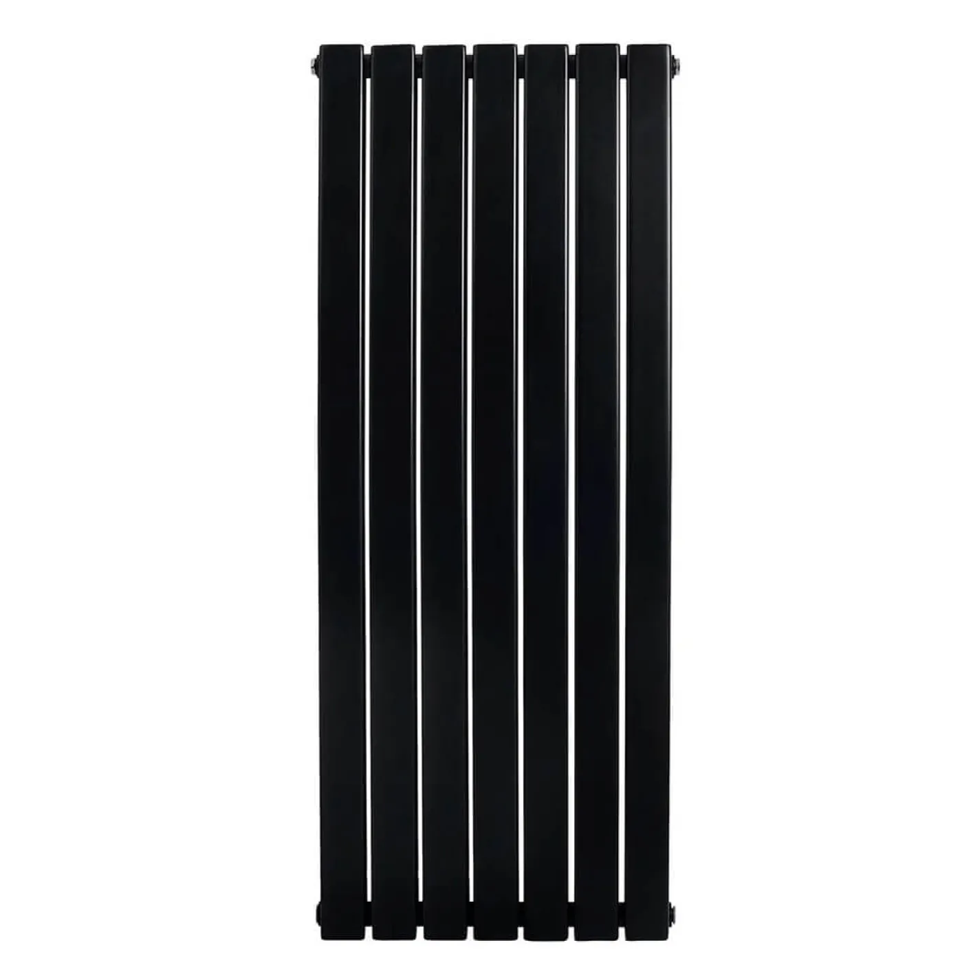 Вертикальный радиатор Arttidesign Livorno II 7/1400/476/50 черный матовый - Фото 2
