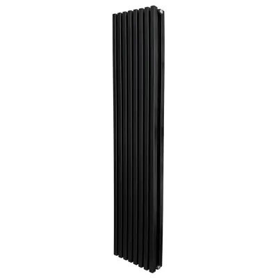 Трубчатый вертикальный радиатор Arttidesign Ancona II 8x1800x368 черный матовый